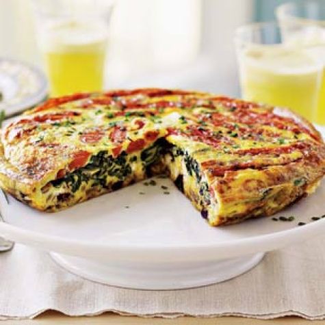 Layered Frittata
