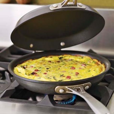 Frittata with Tasso & Cheddar