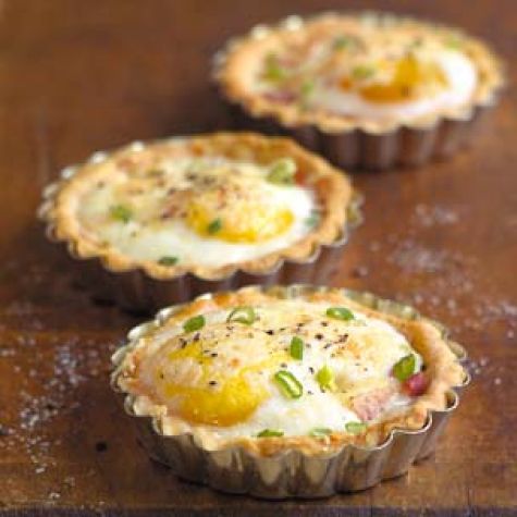 Ham and Egg Breakfast Tarts