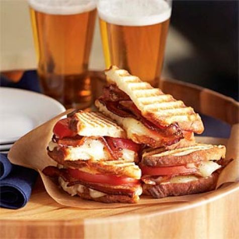 Cheddar, Bacon & Tomato Panini