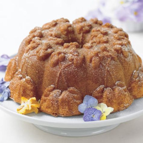 Orange Cake with Brown Butter Glaze