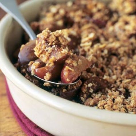 Plum Crumble