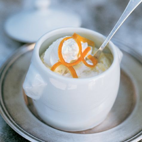 Little Pots of Orange Cream (Petits Pots de Crème à l'Orange)