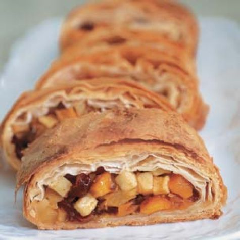 Autumn Fruit Strudel
