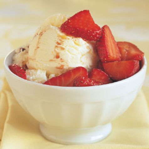 Strawberries with Giusti Balsamic Vinegar