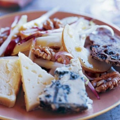 Pear, Endive and Walnut Salad
