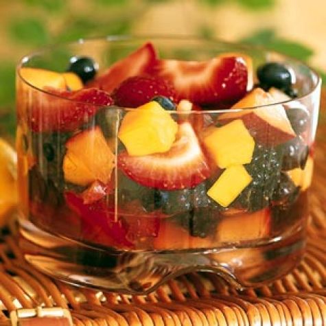 Summer Fruit Salad with Sambuca