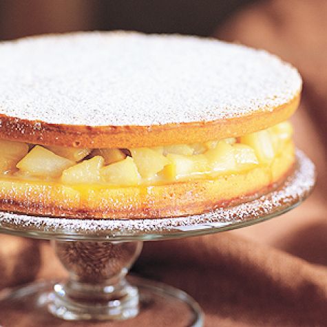 Ginger-Pear Torte