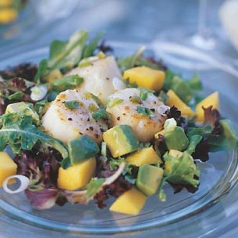 Scallop, Mango and Avocado Salad