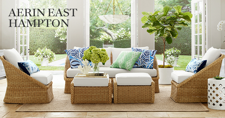 Aerin East Hampton Outdoor Furniture Set | Williams Sonoma