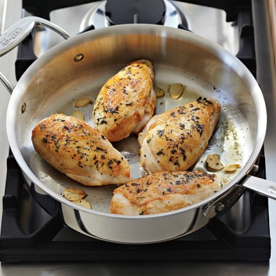 All-Clad d5 Stainless-Steel Saute´ Pan - 6 quart