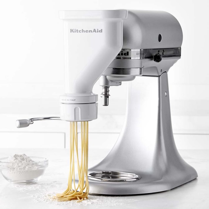 making pasta with kitchenaid mixer attachment