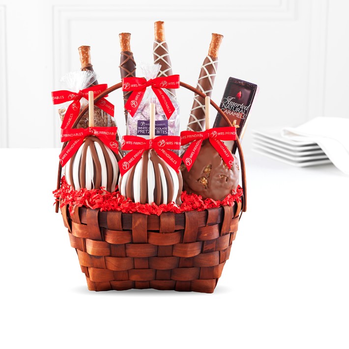 Holiday Apple Gift Basket, Small Williams Sonoma