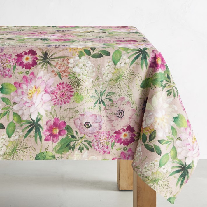 La Vie En Rose Tablecloth