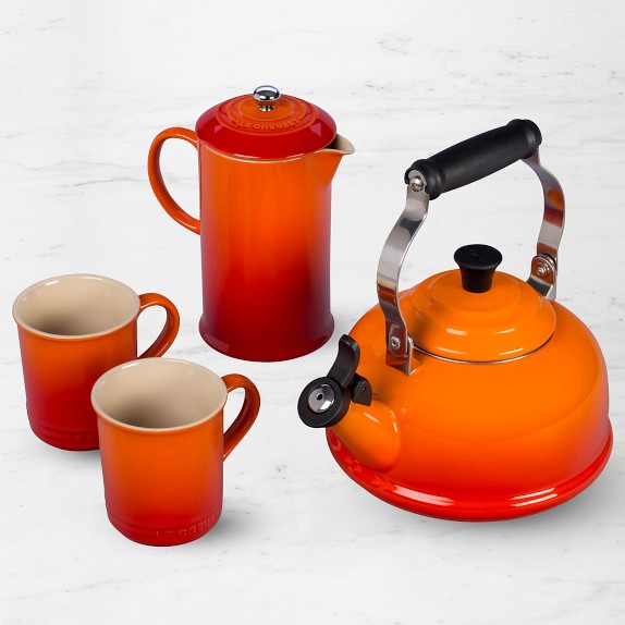 orange kettle