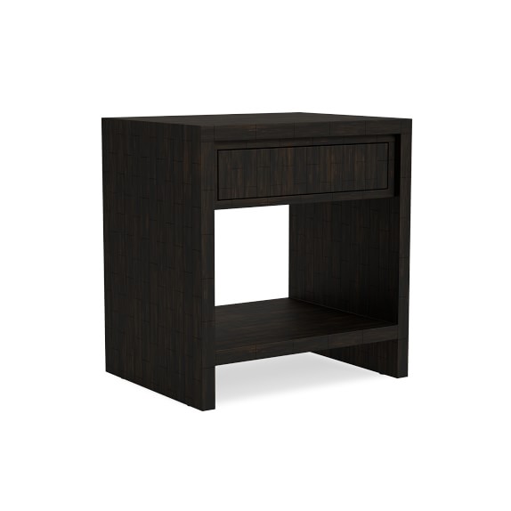 Faux Bone 1 Drawer Nightstand Bedside Table Williams Sonoma