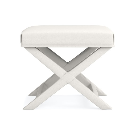 X Base Accent Stool Williams Sonoma