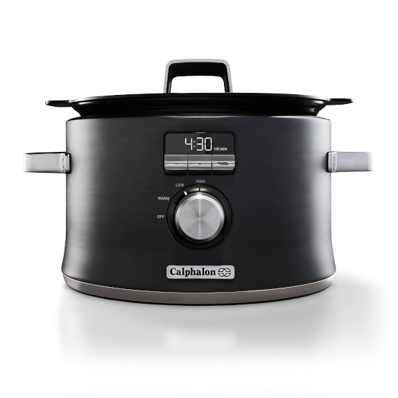 Calphalon Digital Saute 5 Qt Electric Slow Cooker Williams Sonoma