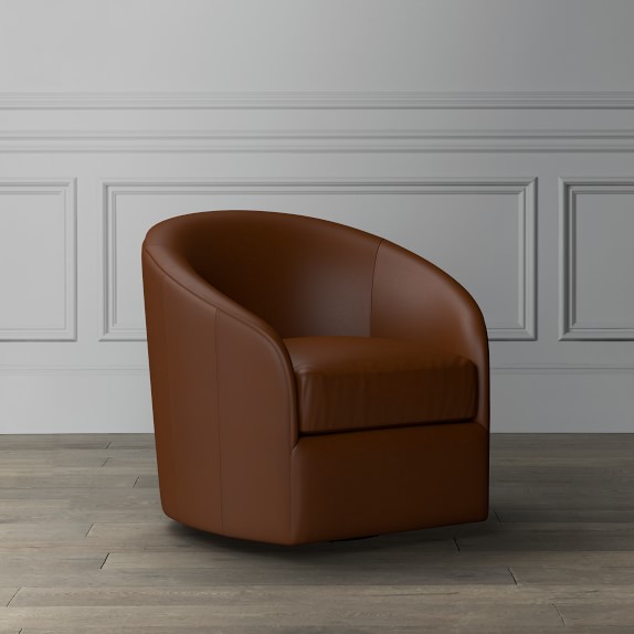 leather chairs swivel