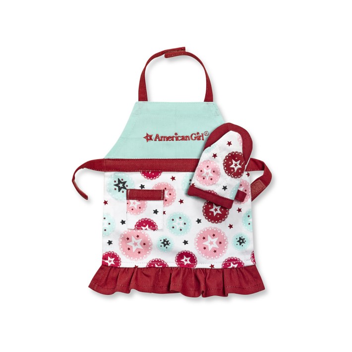 american girl apron set