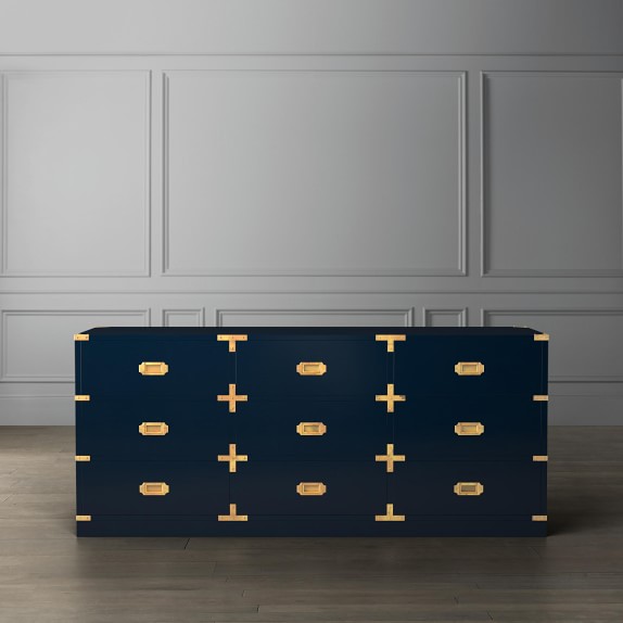 Campaign 9 Drawer Wide Dresser Williams Sonoma