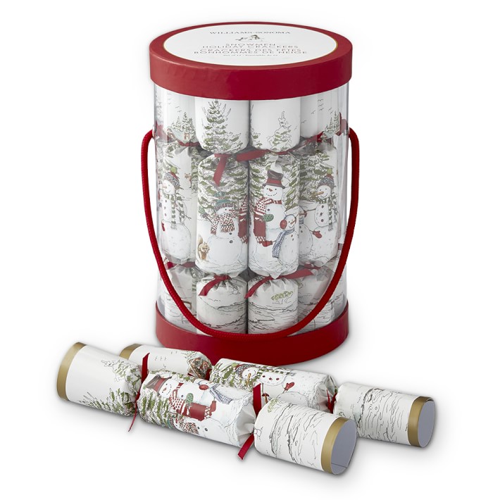 Snowman Christmas Crackers Williams Sonoma