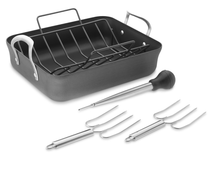 Calphalon Contemporary Nonstick Roasting Pan 16" Williams Sonoma