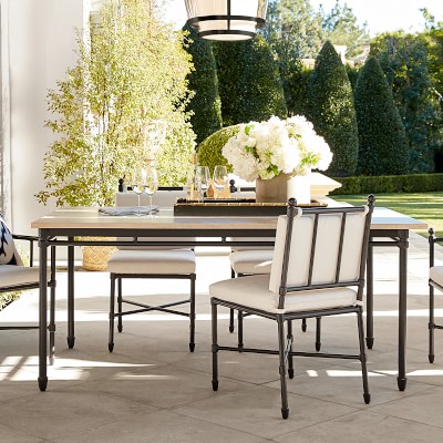 Calistoga Outdoor Dining Table Williams Sonoma