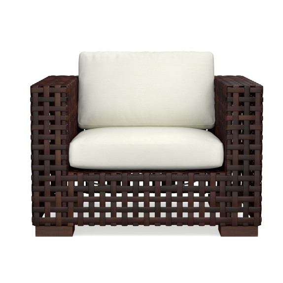 Open Weave Outdoor Chair Patio Furniture Williams Sonoma