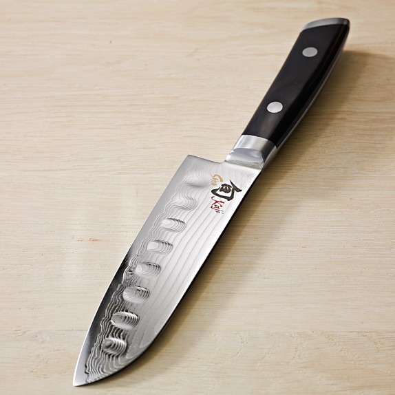 Shun Kaji Hollow Ground Santoku Knife Williams Sonoma