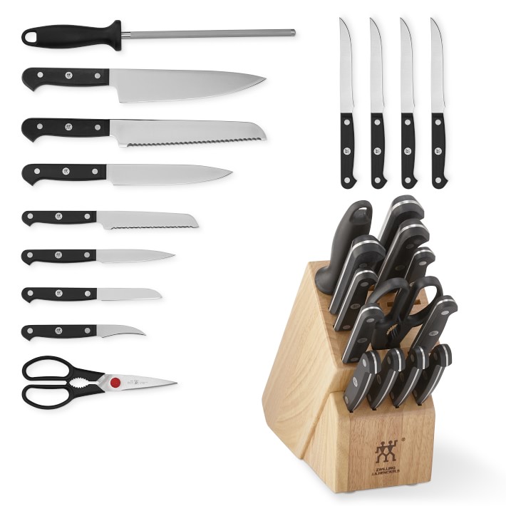 zwilling gourmet knife set