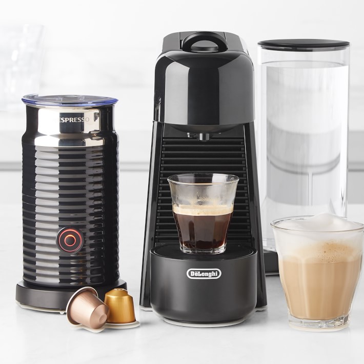 de longhi nespresso essenza plus black espresso machine