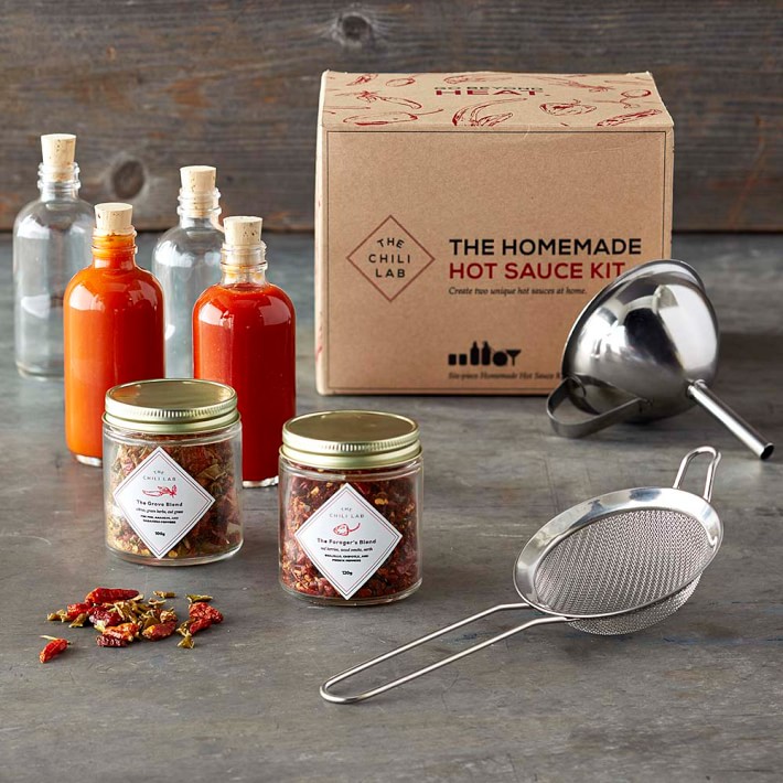 The Chili Lab Homemade Hot Sauce Kit Williams Sonoma