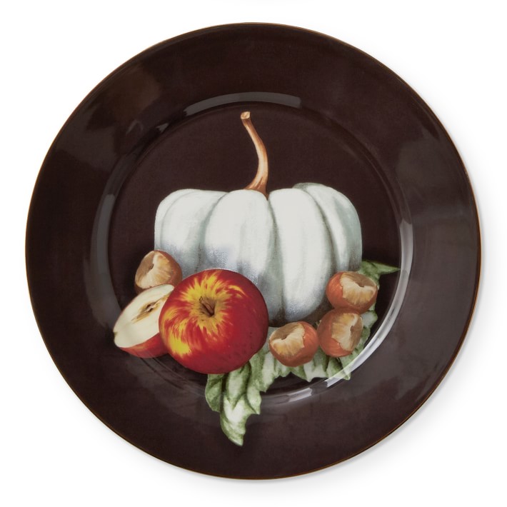 Harvest Pumpkin Salad Plates