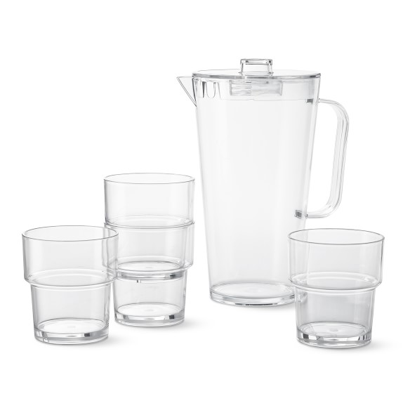 stackable drinking glasses