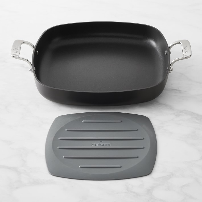 All-Clad Essentials Nonstick 13" Square Pan | Williams Sonoma