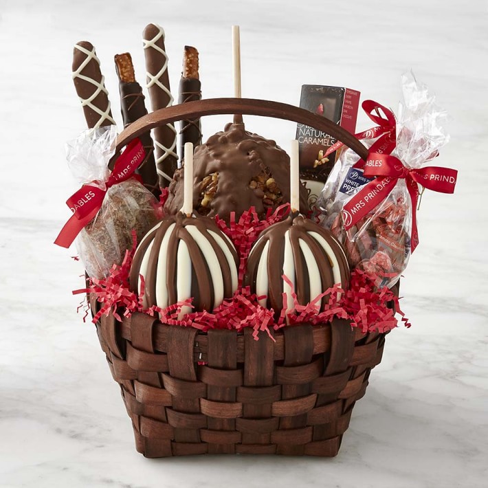Holiday Chocolate Gift Basket Medium Williams Sonoma