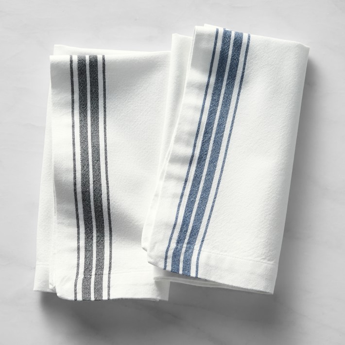 Open Kitchen By Williams Sonoma Restaurant Stripe Cloth Napkins Williams Sonoma