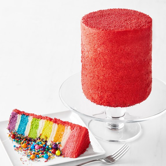 Flour Shop Rainbow Red Explosion Cake Online Baked Goods