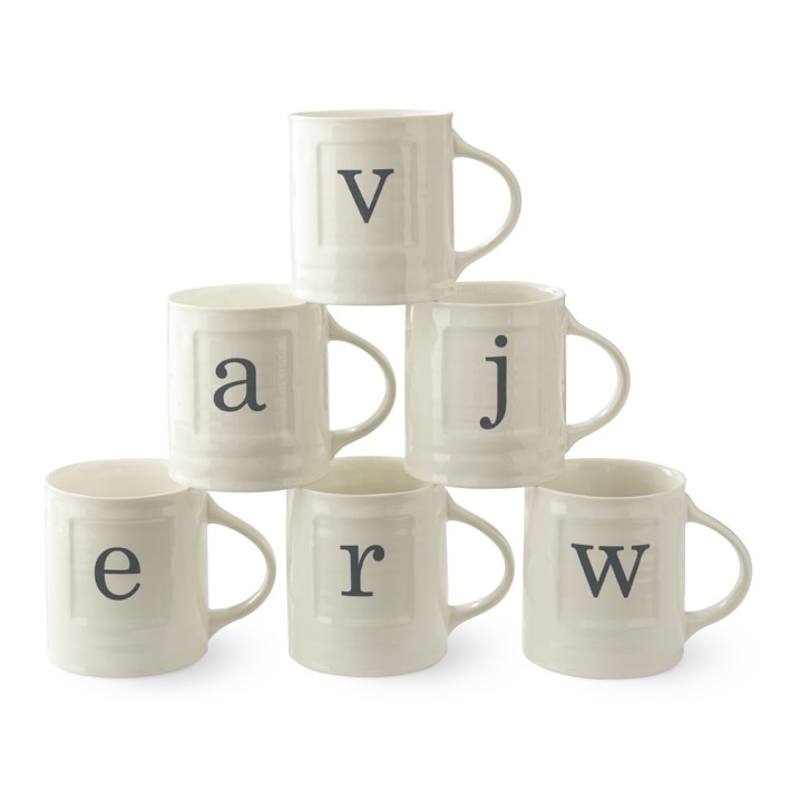 william sonoma clear mugs