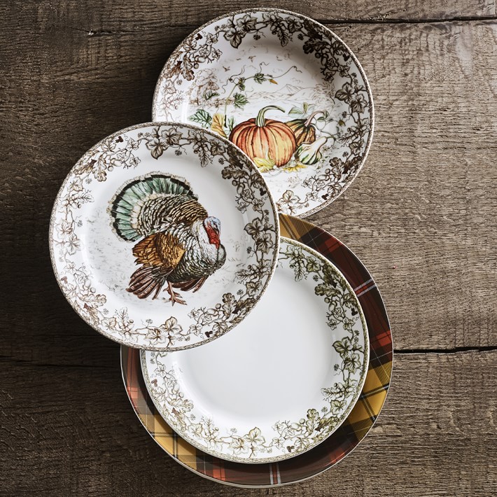 Plymouth Turkey Dinner Plates | Williams Sonoma