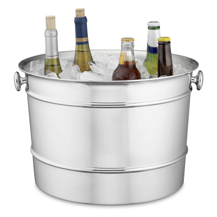 StainlessSteel Drinks Bucket Williams Sonoma