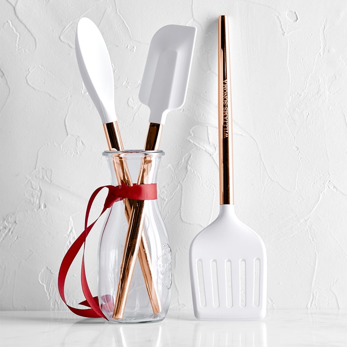 copper spatula set