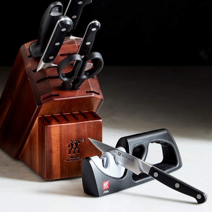 Zwilling J.A. Henckels 2Stage Manual Knife Sharpener Williams Sonoma
