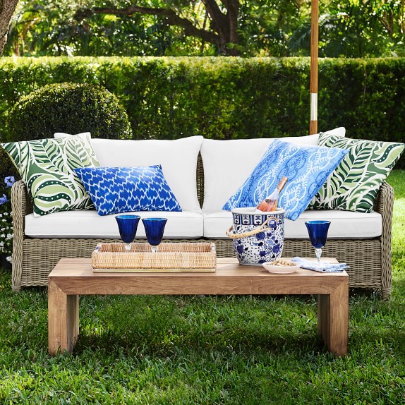 Manchester Outdoor Sofa 82 Patio Furniture Williams Sonoma