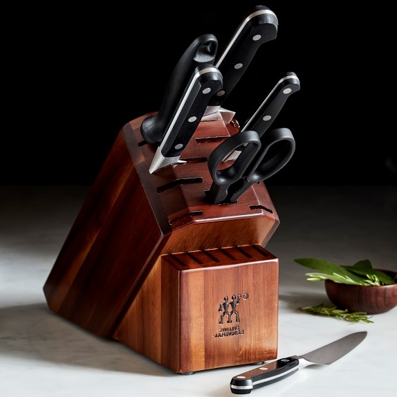 zwilling now s 7 piece knife block set