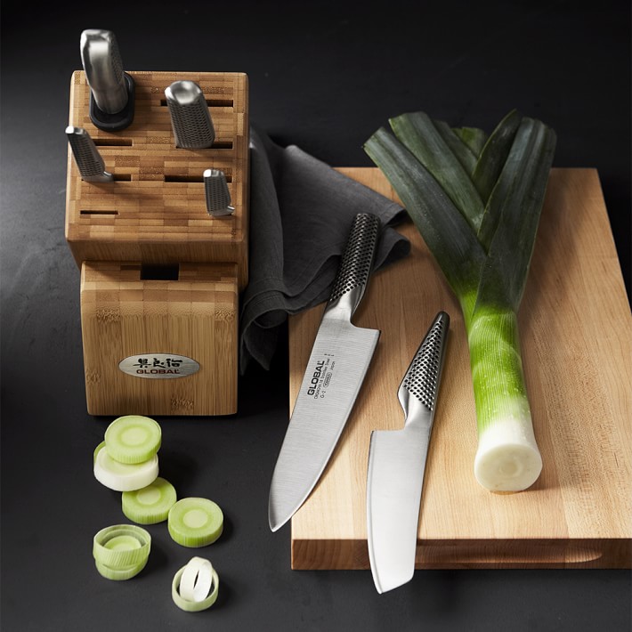 global takashi knife block set