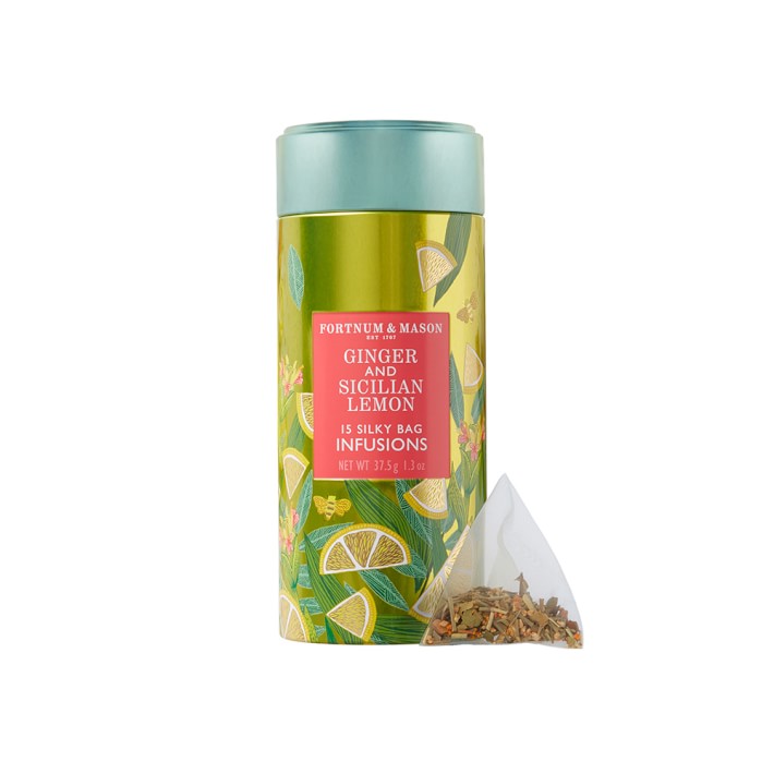 Fortnum Mason Sicilian Lemon Ginger Infusion Premium Tea Williams Sonoma