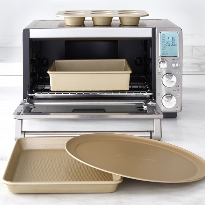 Williams Sonoma Goldtouch Nonstick 4 Piece Toaster Oven Pan Set Williams Sonoma