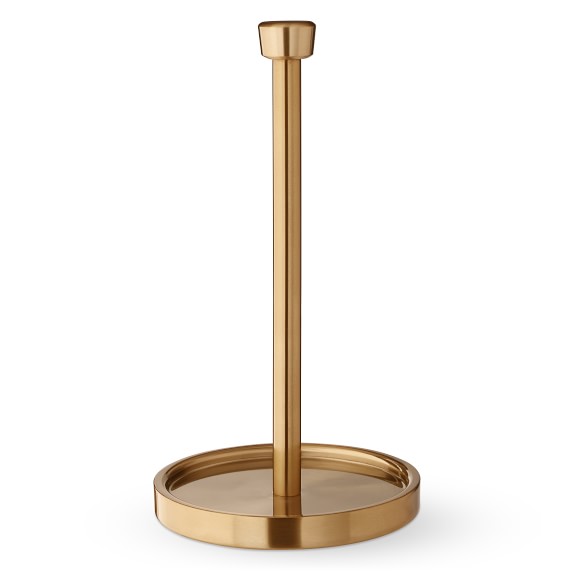Gold Paper Towel Holder | Williams Sonoma